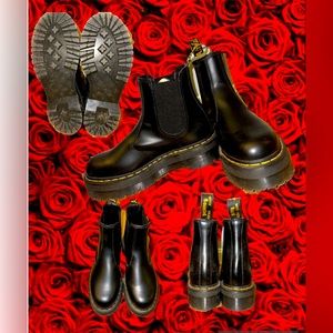 2976 SMOOTH LEATHER PLATFORM CHELSEA BOOTS